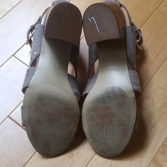 Nine West Josefineo Sandals Tan 7.5 - Picture 6 of 7